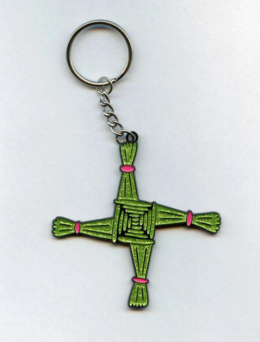 Brigid Cross keyring