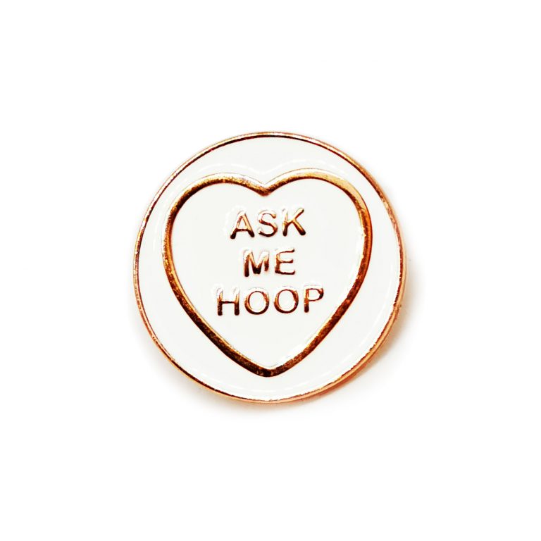 Ask me hoop