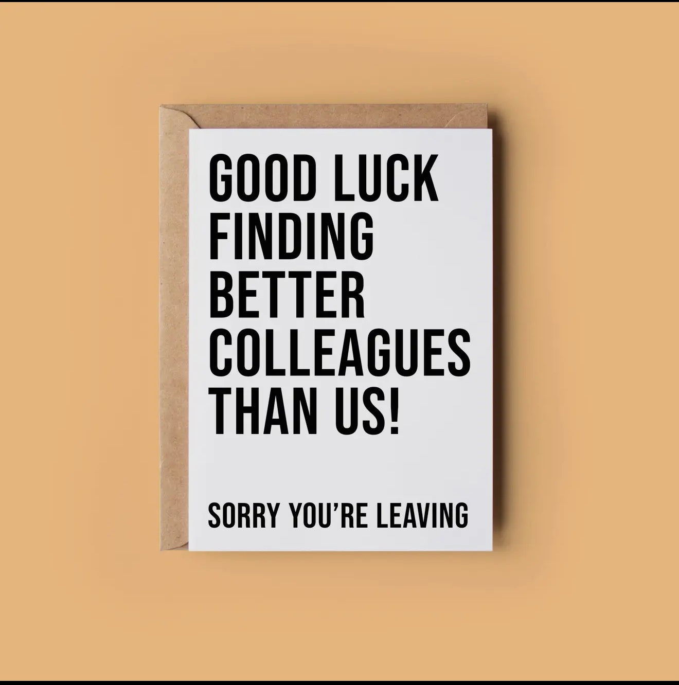 Good luck.. Sorry your leaving