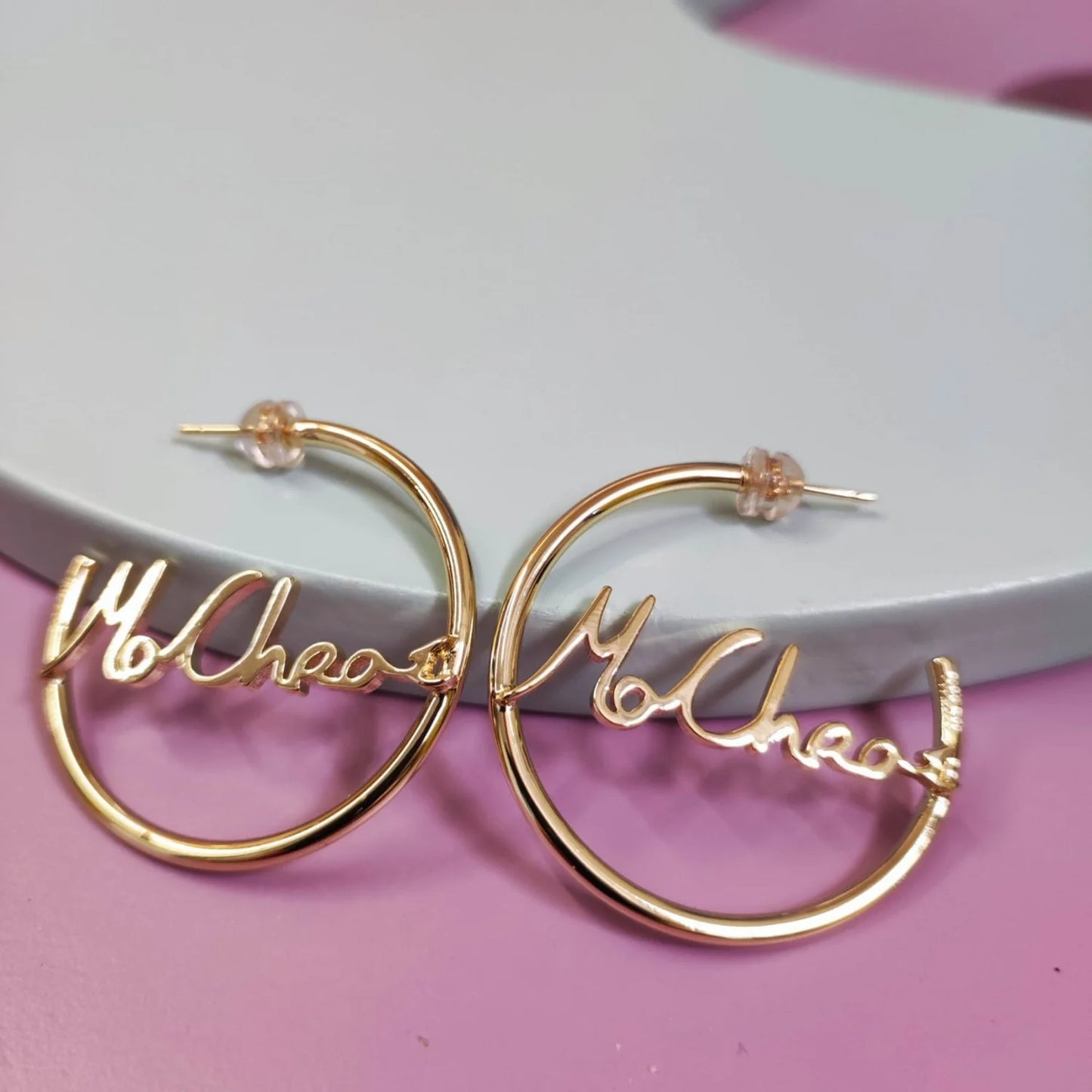 Mo Chroi Gold Hoop Earrings