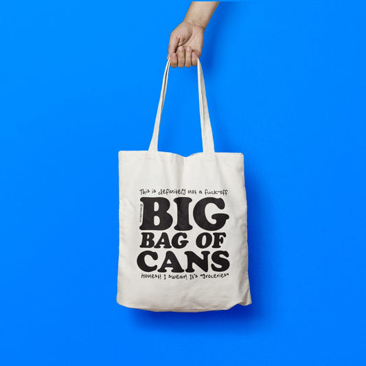 Bag of Cans Tote Bag