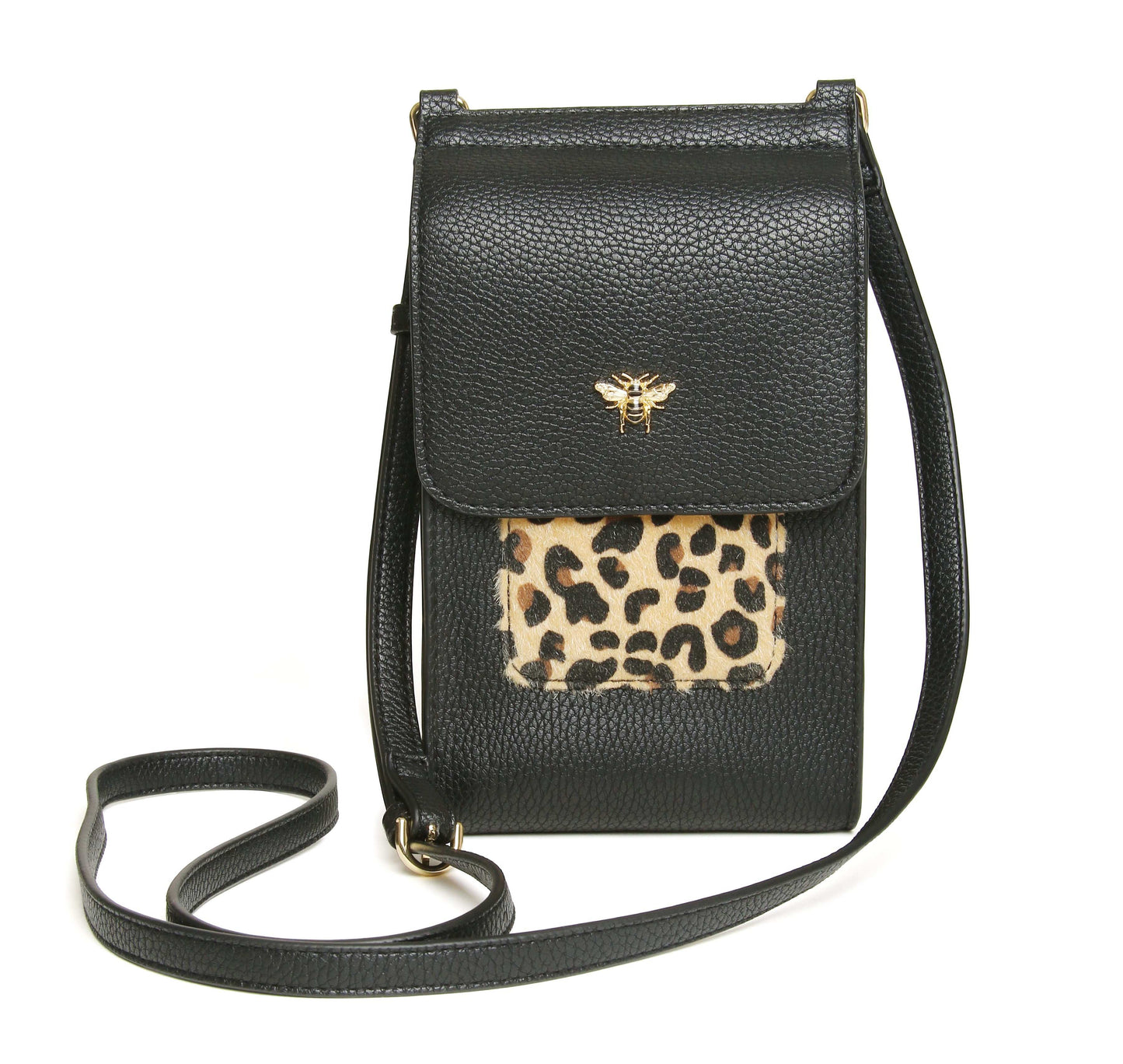 Leopard mini Bloomsbury bag
