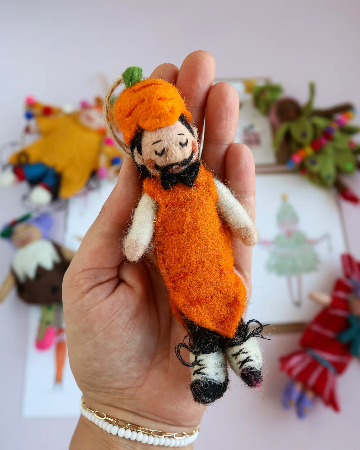 Pickledpompom Carrot Man Cecil