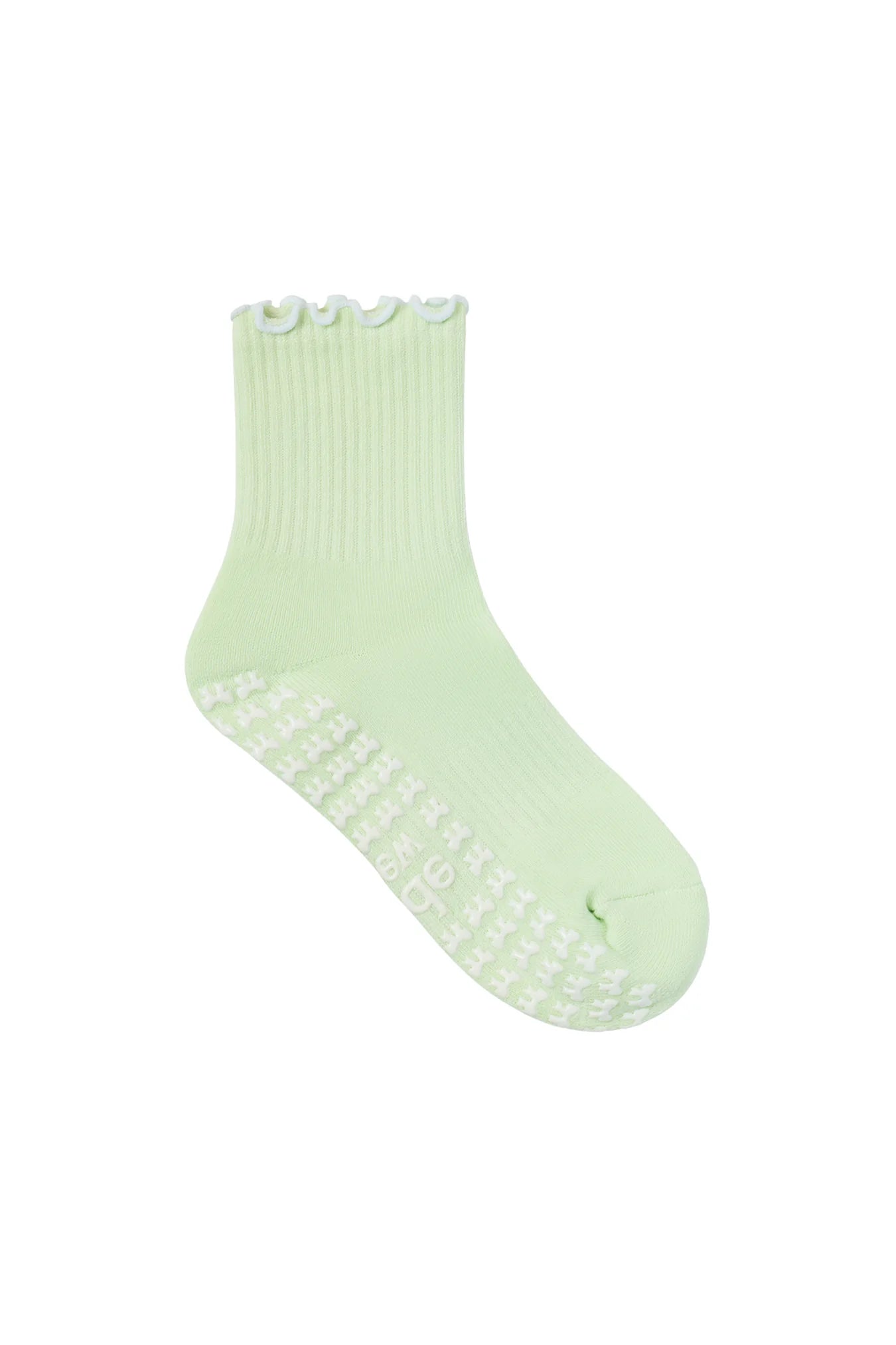 Pistachio Pilates Socks