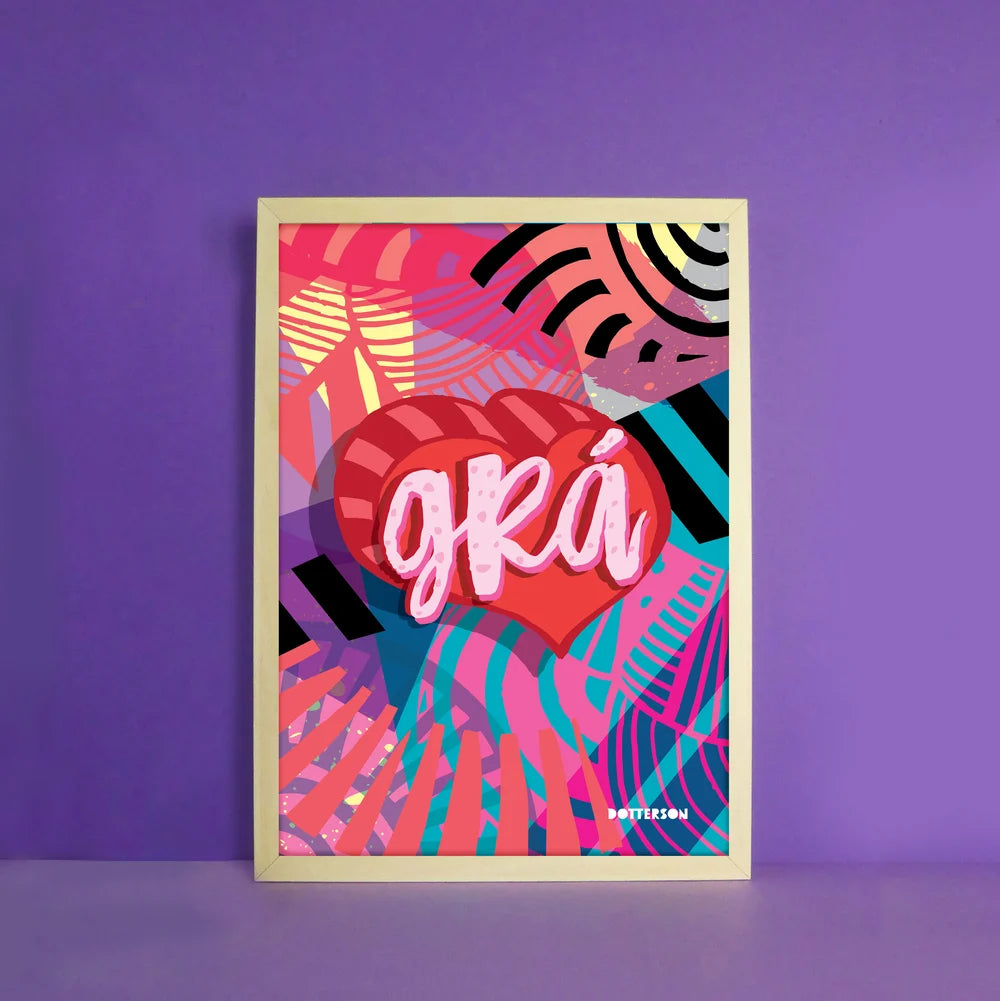 Gra print A4