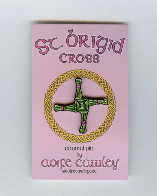 Brigid Cross Pin Aoife Cawley