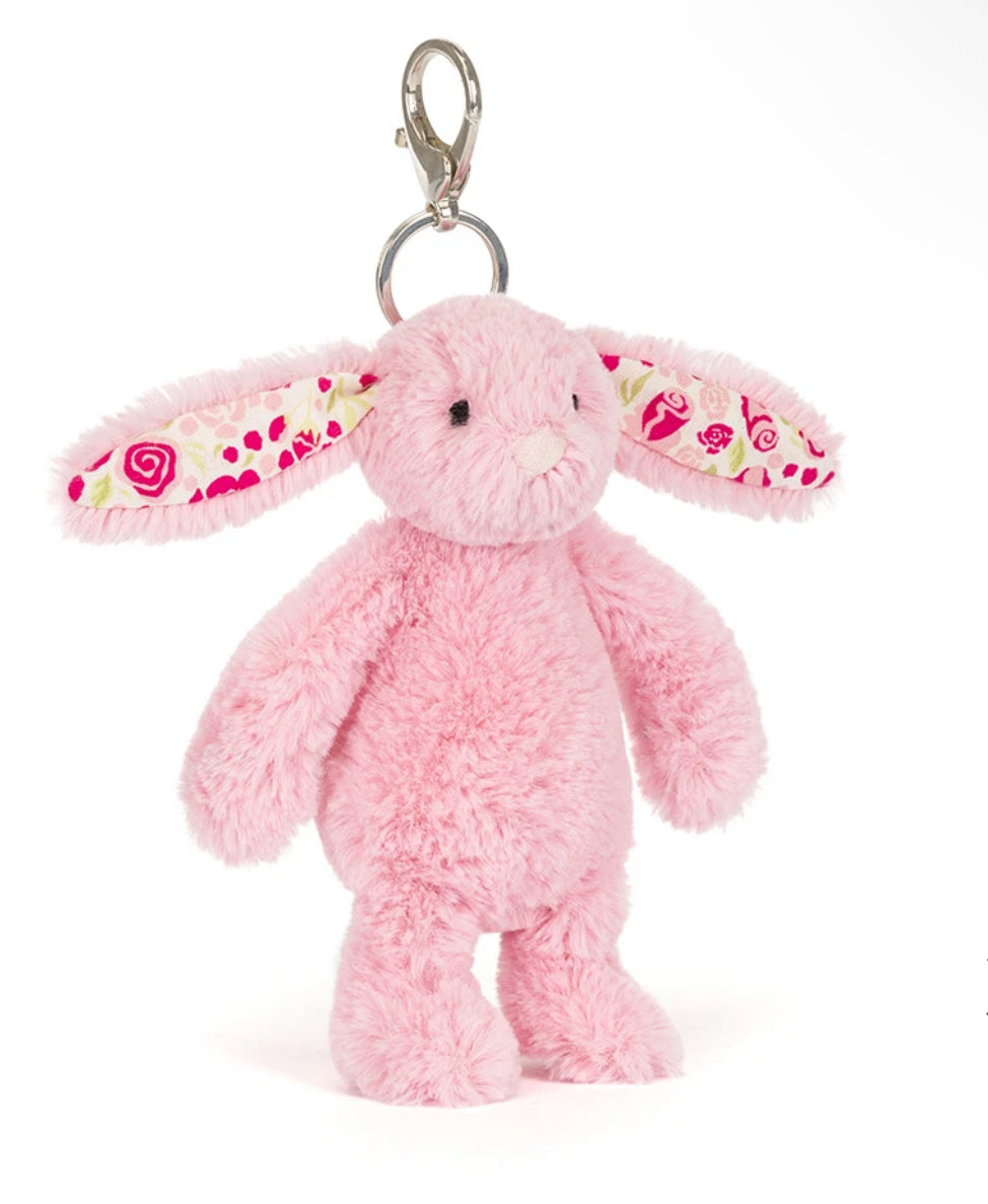 Blushkin Blossom Bunny Bag Charm