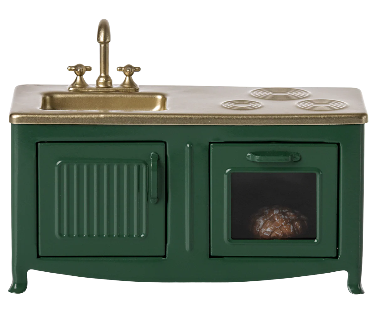 Mouse Kitchen Dark Green