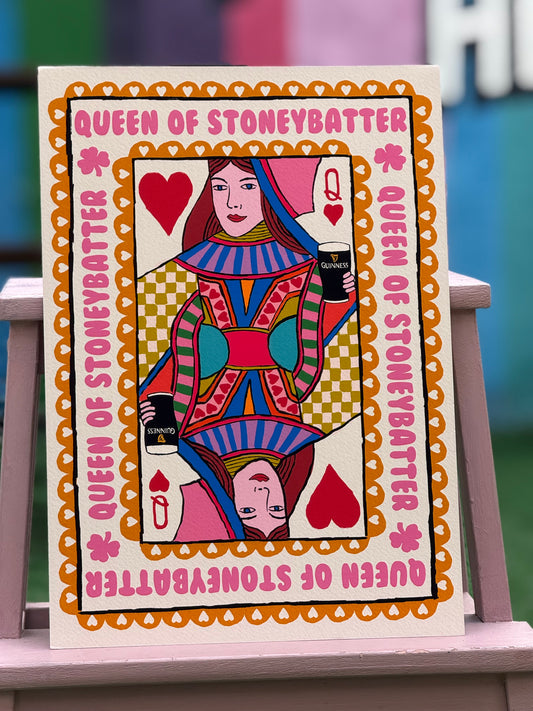 Queen of Stoneybatter A3 Print