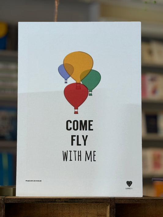 Come Fly with Me A3 Print