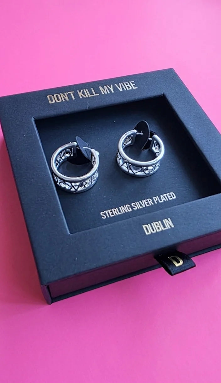 Gra Croi Gra Hoop Earrings