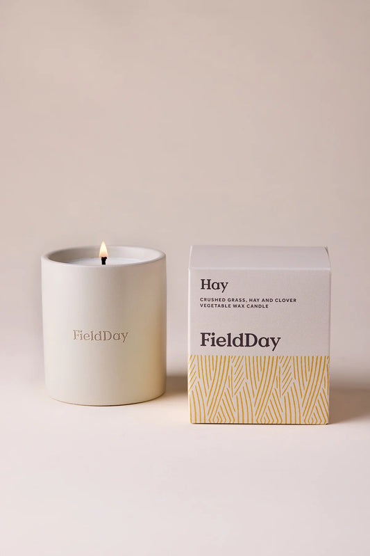 Hay Candle