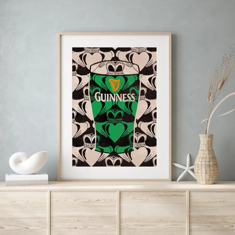 Love Guinness A4 Print