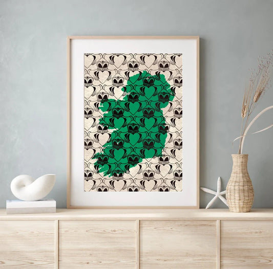Love Ireland A4 Print