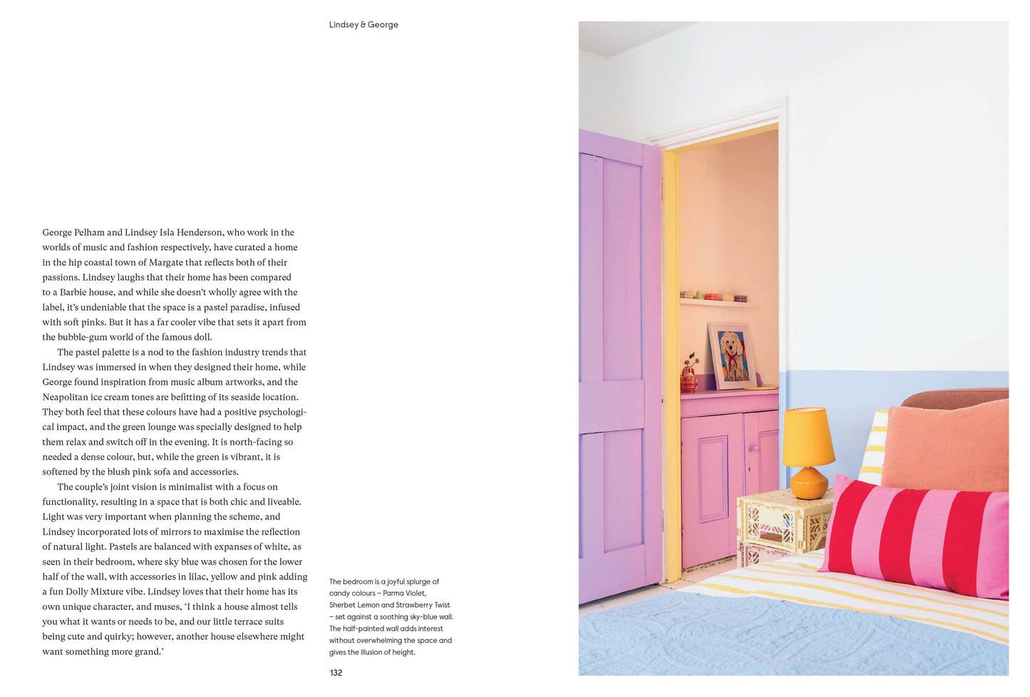 The new colourful home
