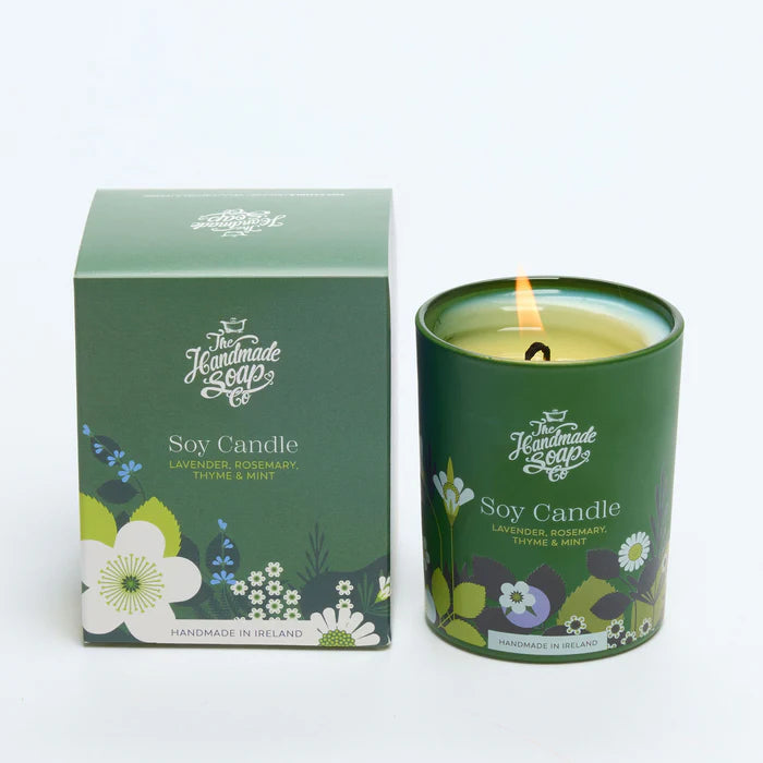 Lavender & rosemary candle