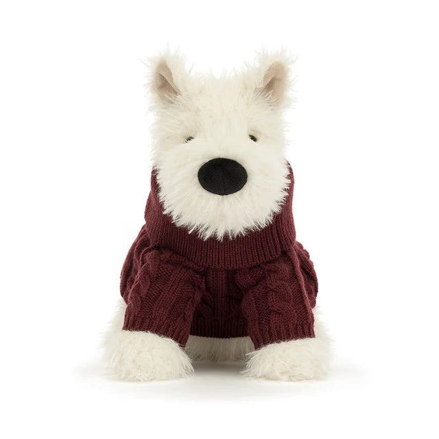 Munro Scottie Dog ‘Winter Jumper’ -Jellycat