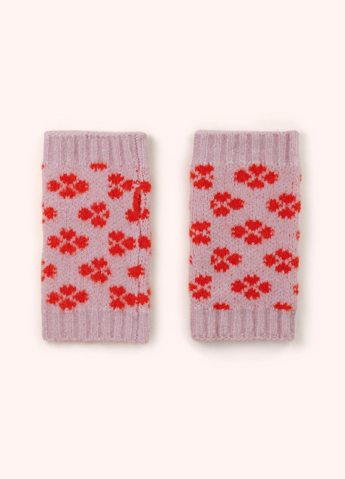 Roxy Wrist Warmers Rose/Tangerine
