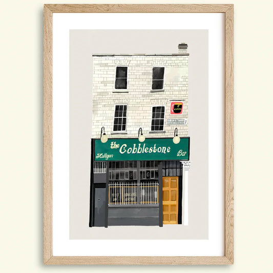 Cobblestone A4 Print by Conor Langton