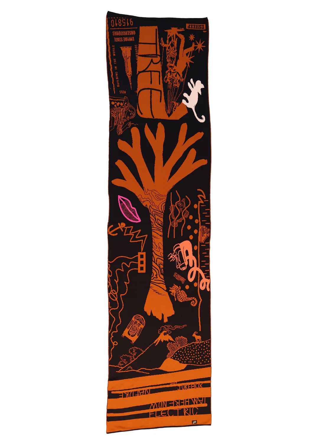 I Want to be a Tree Blanket Scarf -Electronic Sheep