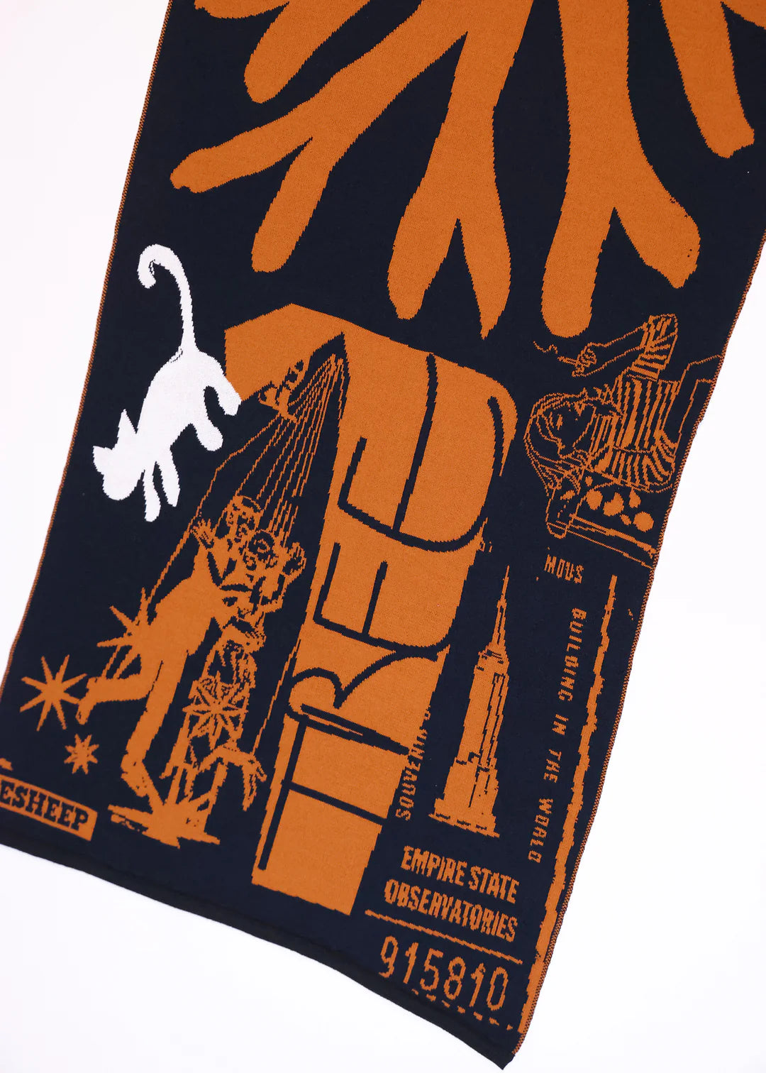 I Want to be a Tree Blanket Scarf -Electronic Sheep