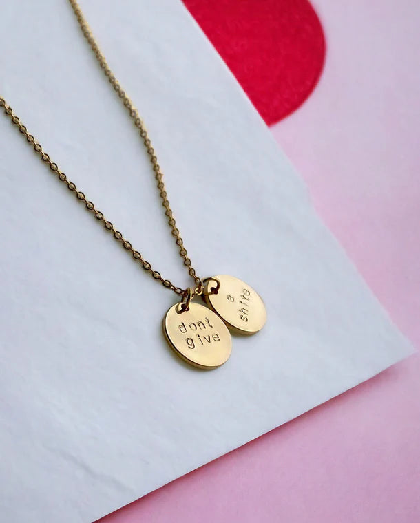 Don’t give a Shite Necklace