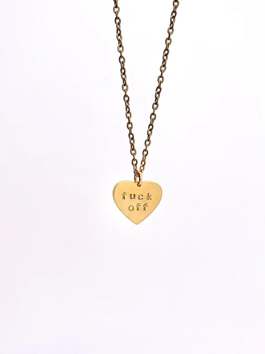 Fuck off mini heart - Rudies & Co