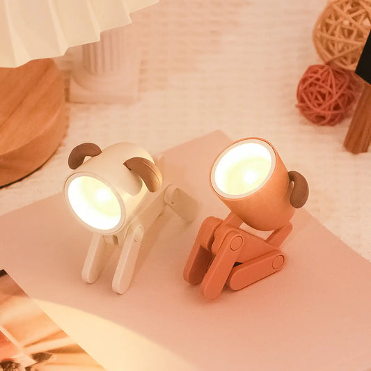 Mini dog lamp
