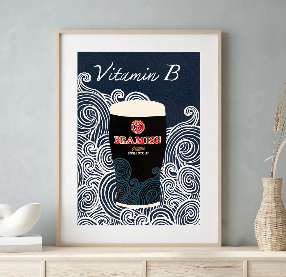 Vitamin B.. Beamish A4 Print