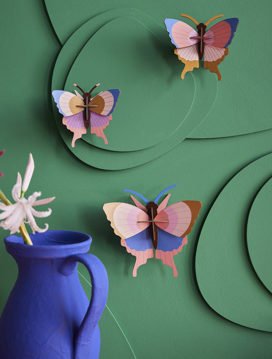 Gold Rim Butterflies x3