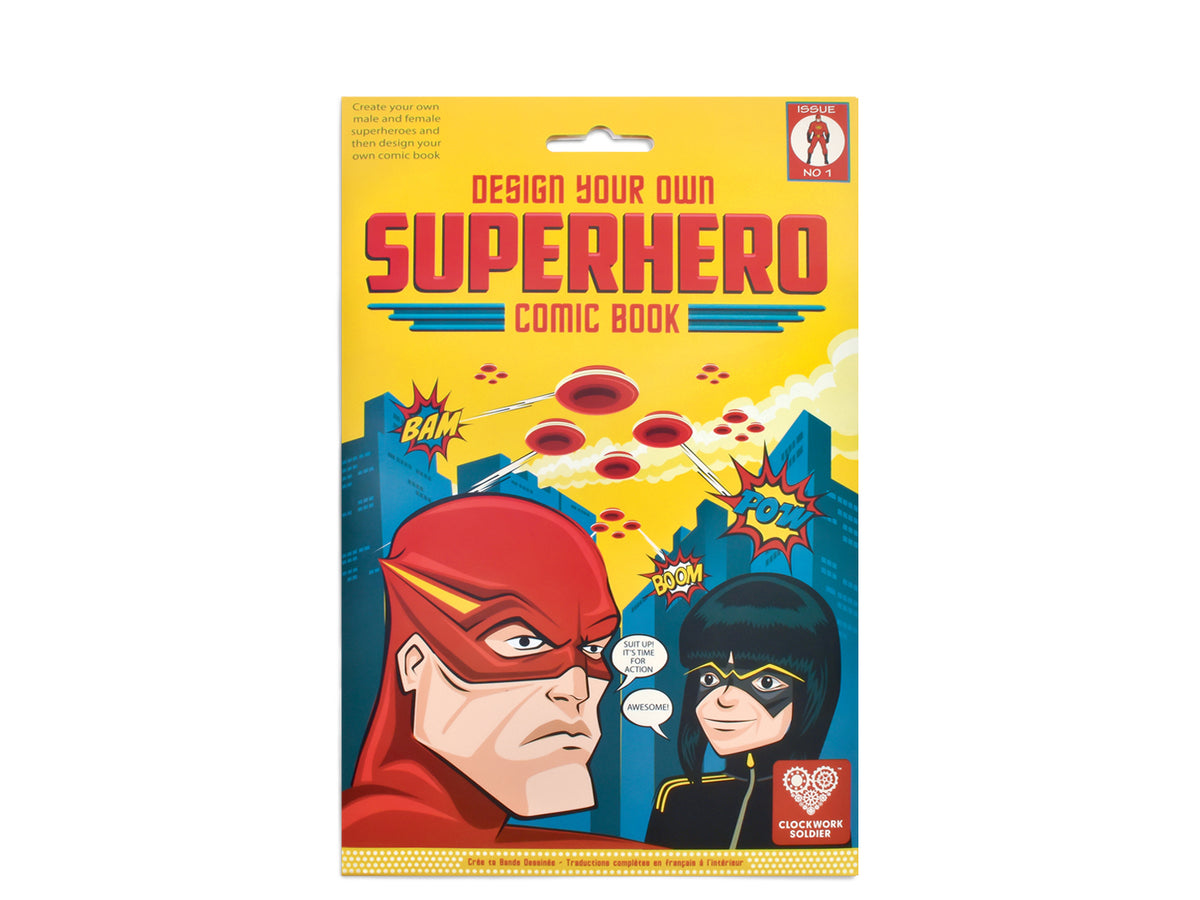 superhero comic book